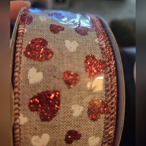 Valentine's ribbon 7 seven RED PINK GOLD A TON Great Deal